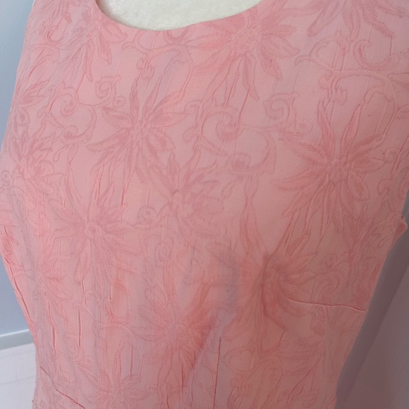 Talbots Pink Midi Dress with Timeless Elegance - Picture 4 of 7